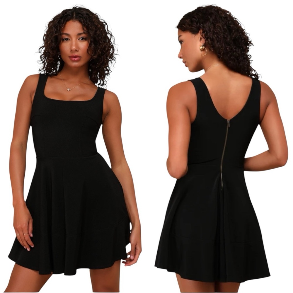 Lulus Black Mini Dress